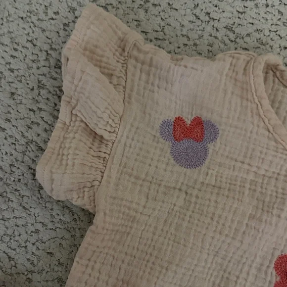 Minnie Mouse Kids' Tee with Colorful Mouse Designs - Picture 2 of 5